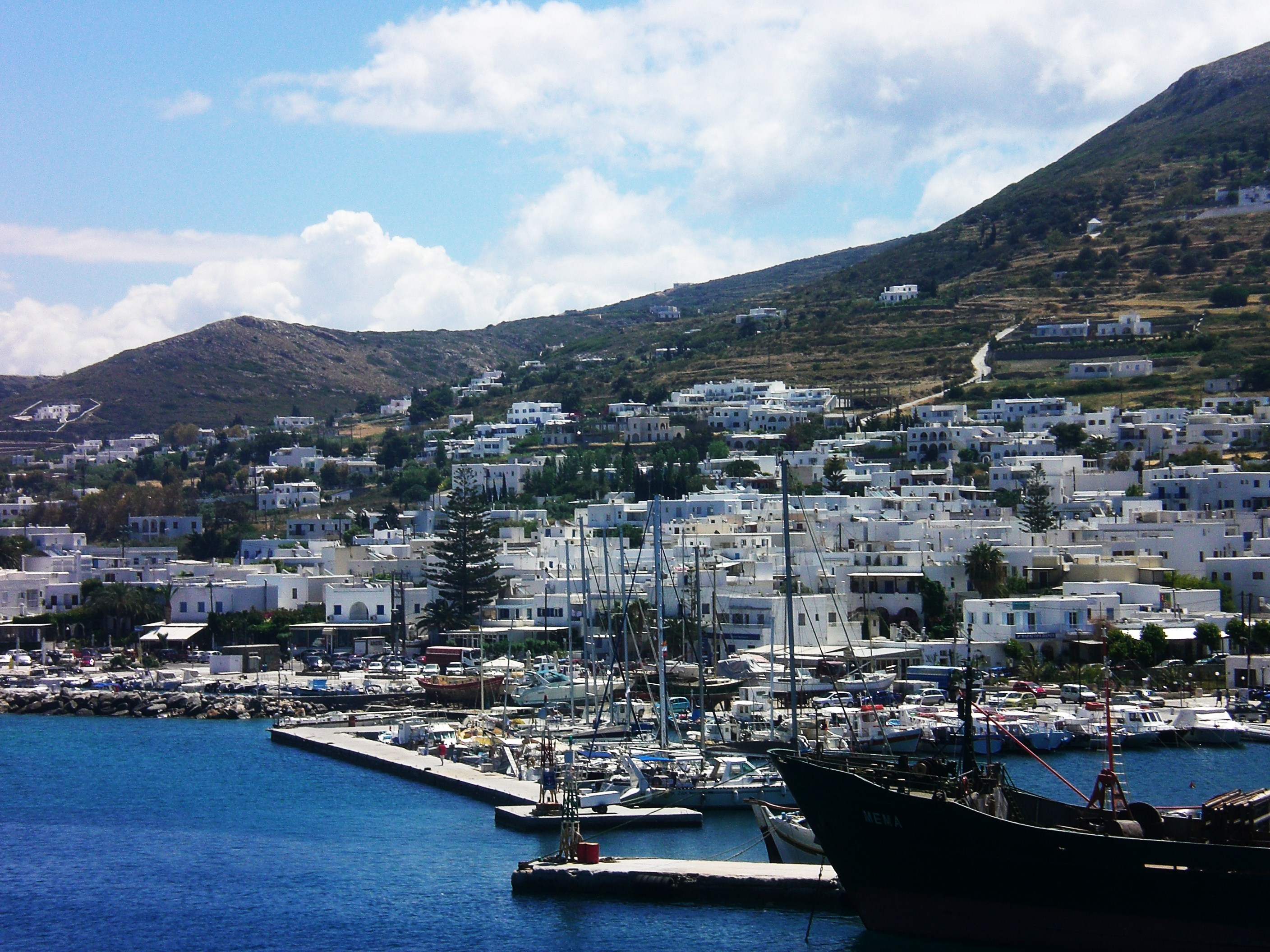 planes, trains and…ferry boats: getting from athens to santorini
