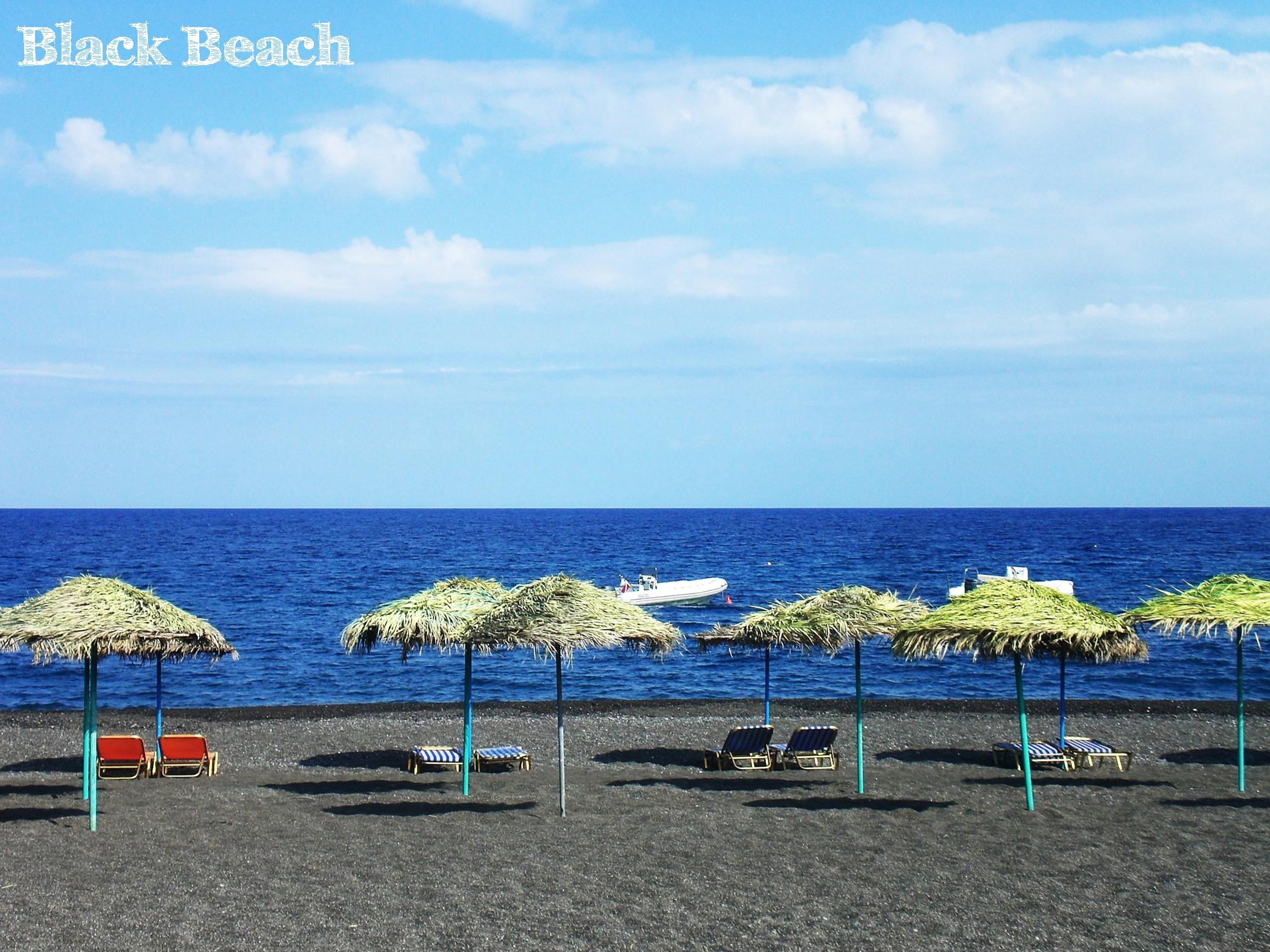 santorini beaches